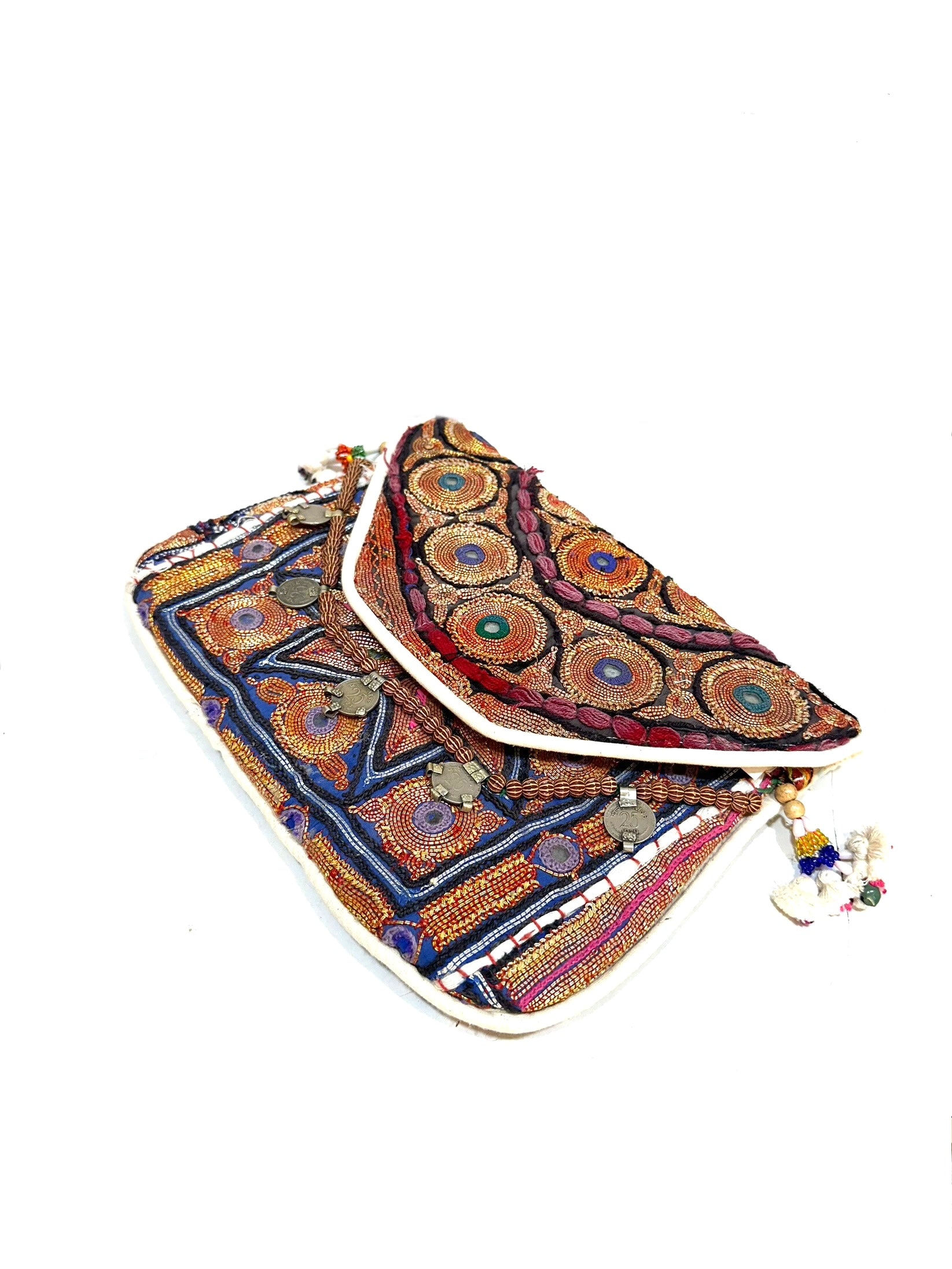 Purse Coin Work Traditional Embroidery Work Handcrafted From Tamrapatra