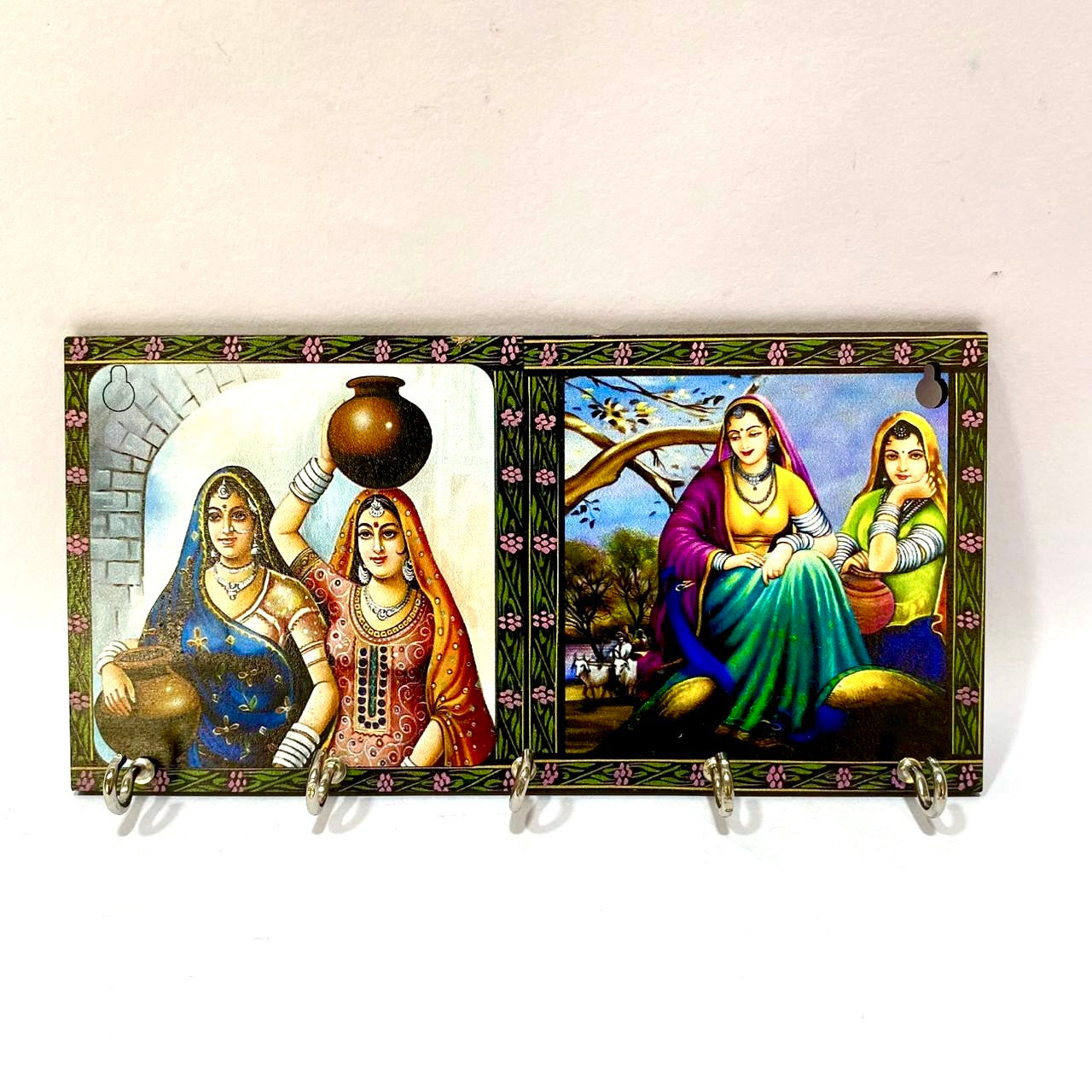 Various Concepts Of Indian Heritage Key Holders Collection MDF From Tamrapatra