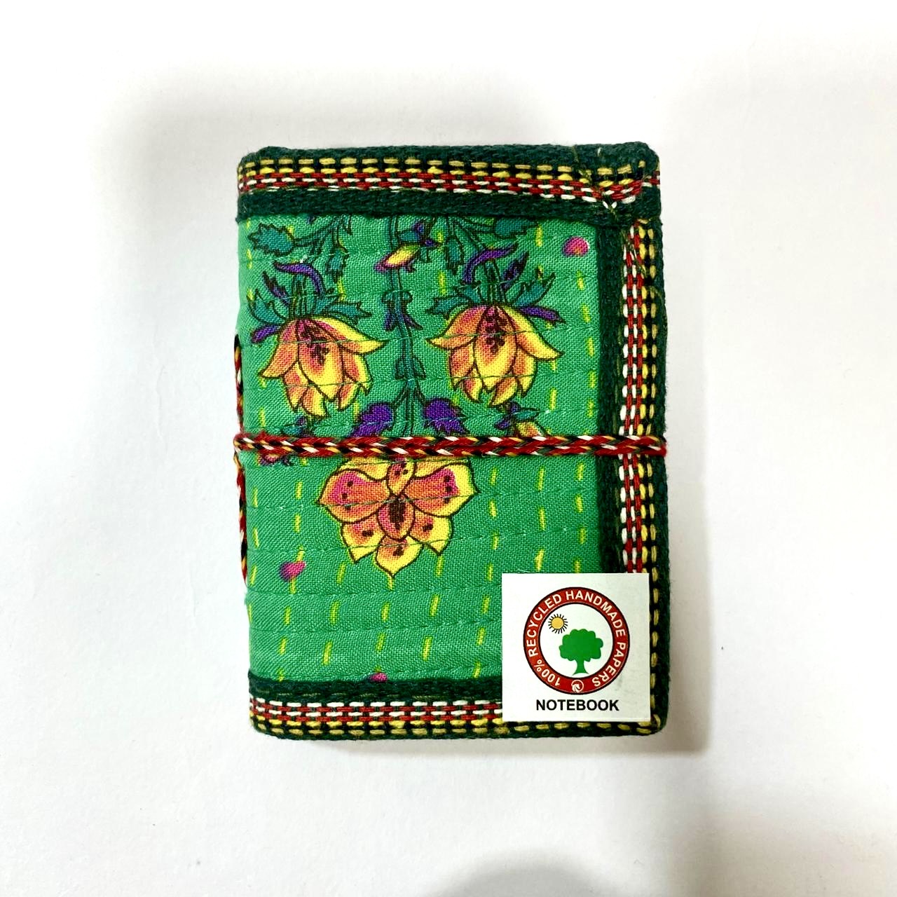 Cloth Wrapped Diary Eco Friendly Gifts Souvenir Pocket Size From Tamrapatra