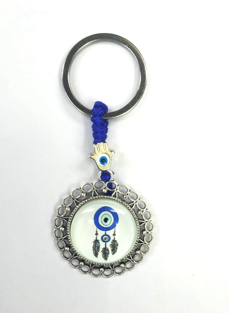 Evil Eye Various Designer Key Chains Metal Souvenirs Exclusively By Tamrapatra