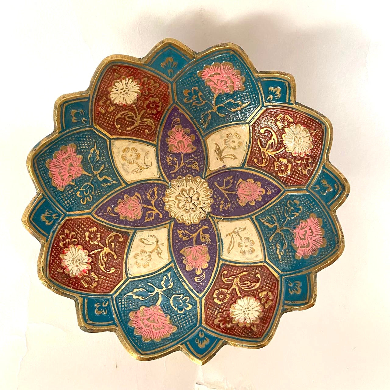 Brass Inlay Artwork For Serving Multipurpose Bowls Royal Touch By Tamrapatra - Tamrapatra