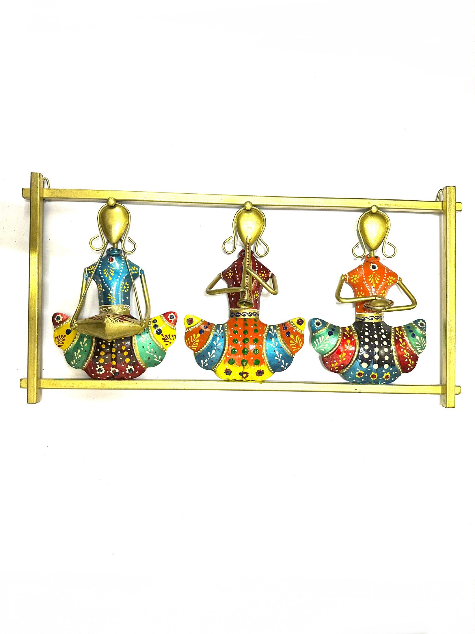 Lady Musicians In Hanging Frame Multicolor Various Designs Available At Tamrapatra