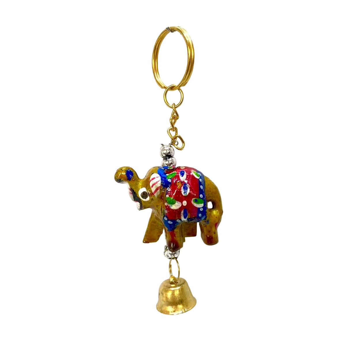 Key Chain Elephant In Various Shades Handcrafted Design Exclusive By Tamrapatra