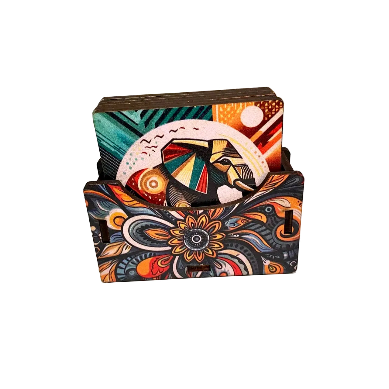 Tea Coasters In Various Indian Theme Kitchen Accessories Exclusively At Tamrapatra