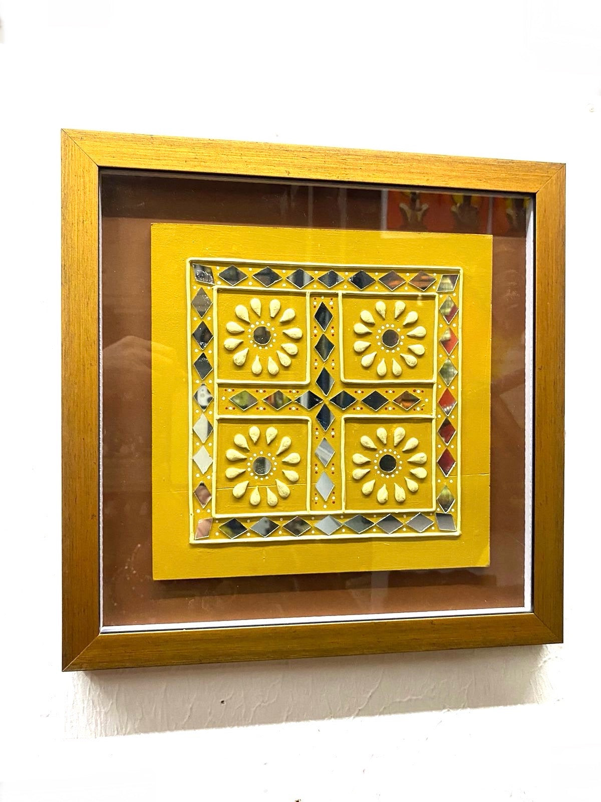 Lippan Art Frames Handmade Mud Work By Indian Artisans Best Designs Tamrapatra