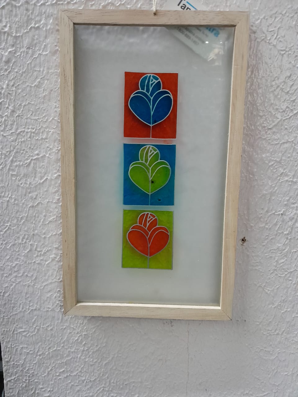 Acrylic Glass Hand Painted Frame Art Gifting Series Wall Art Exclusive By Tamrapatra