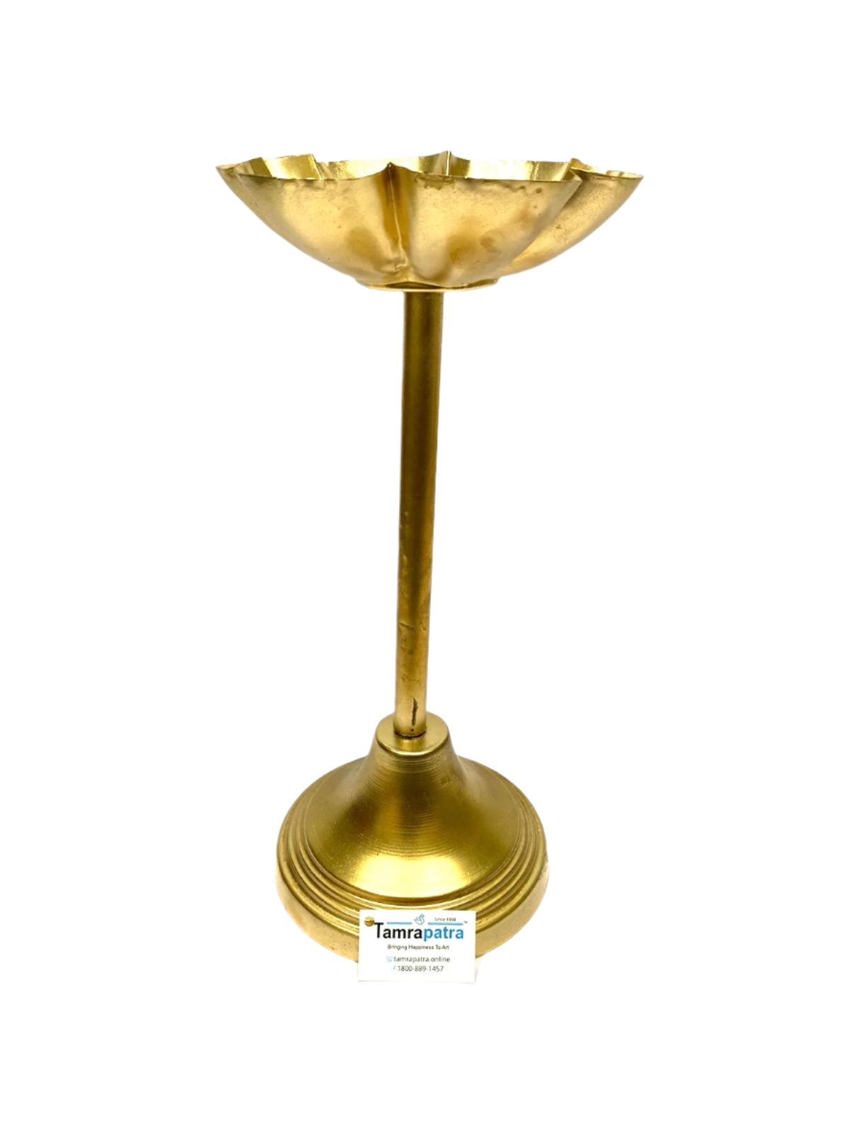 Gold Brilliant Tea Light Stand In Set Of 3 Various Models Exclusive By Tamrapatra