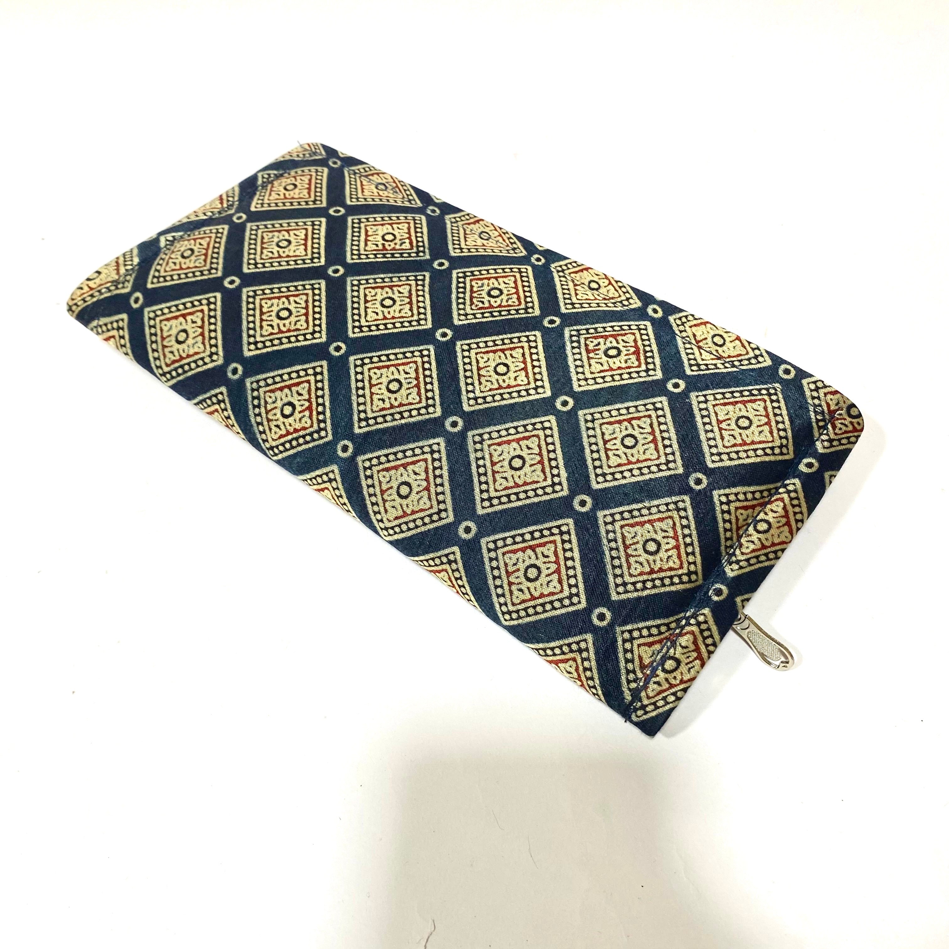 Traditional Indian Print On Purse Clutch For Keeping Your Valuables By Tamrapatra