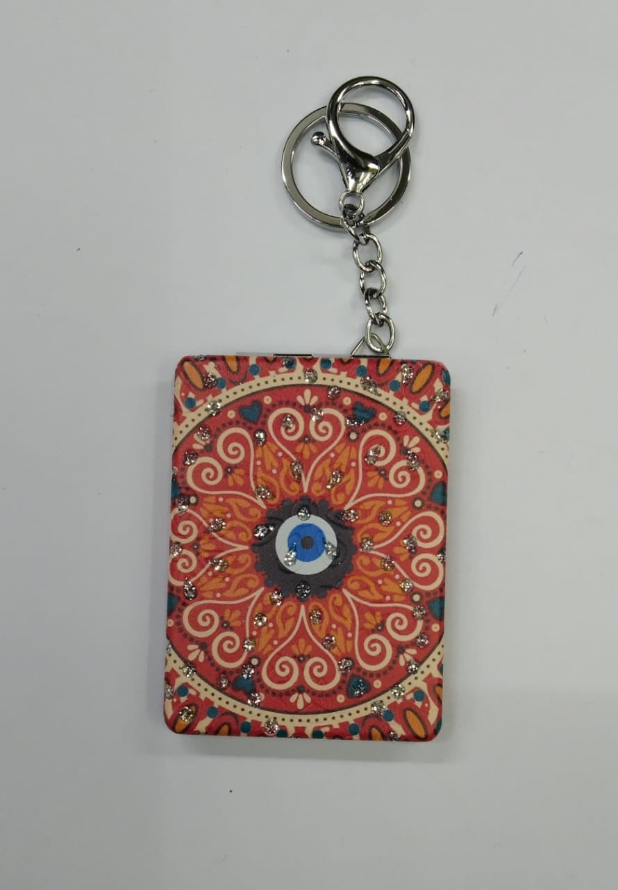 Fancy Mirror Keychains With Exclusive Multiple Designs Available At Tamrapatra