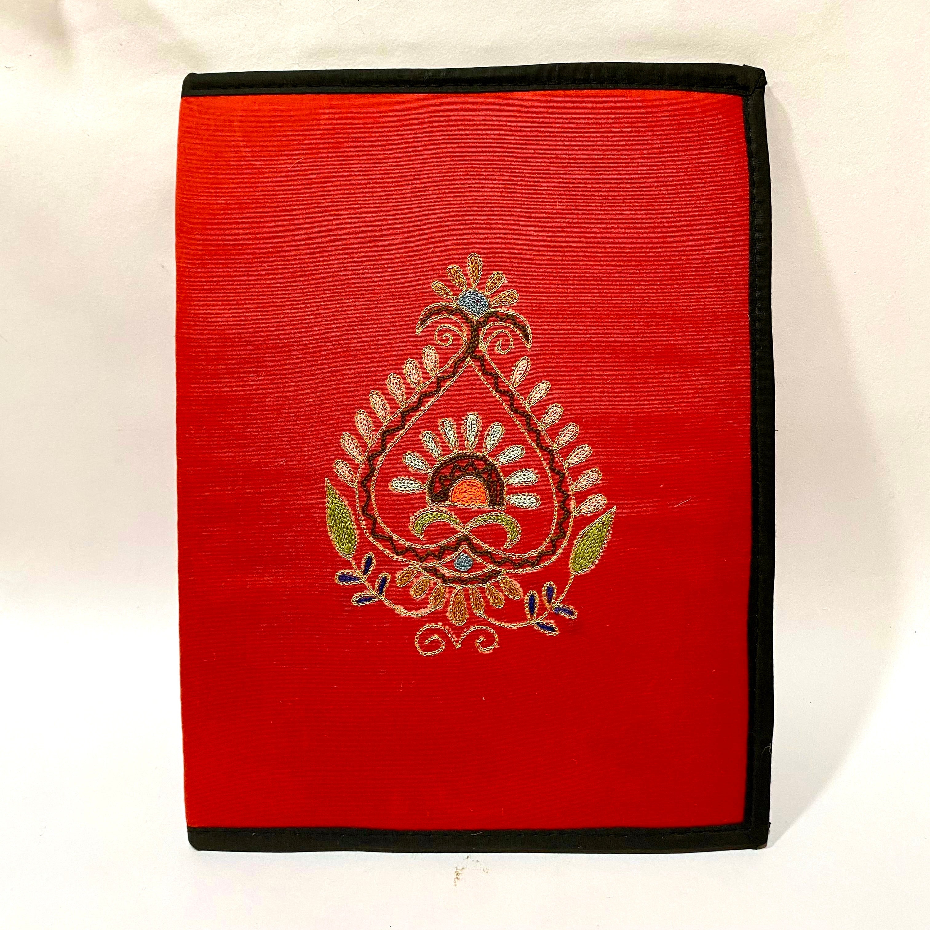 Embroidery Handmade Files To Store Documents Ethnic Collection By Tamrapatra