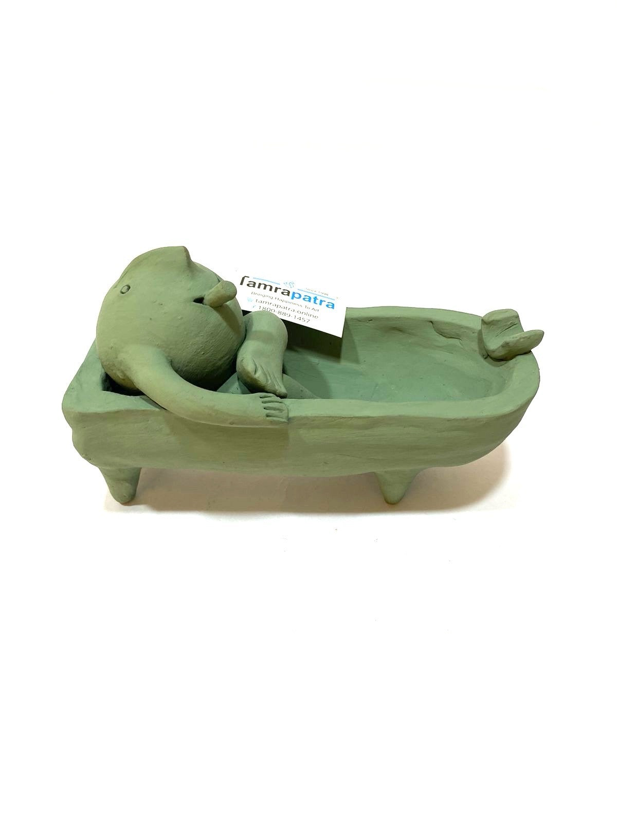 Handmade Exclusive Bath Tub Claymen Series New Shades Available At Tamrapatra