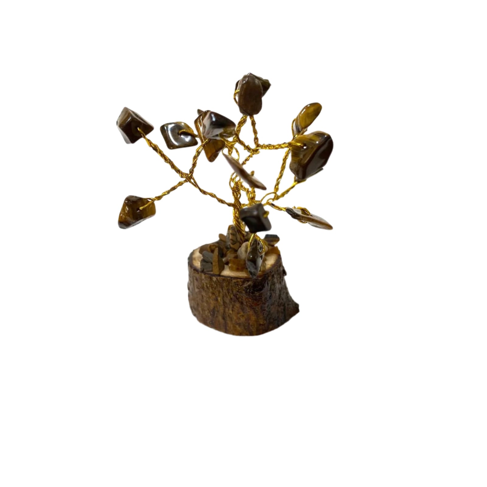 Crystal Tree On Wood Handcrafted Reiki Gifts Exclusive Colors From Tamrapatra