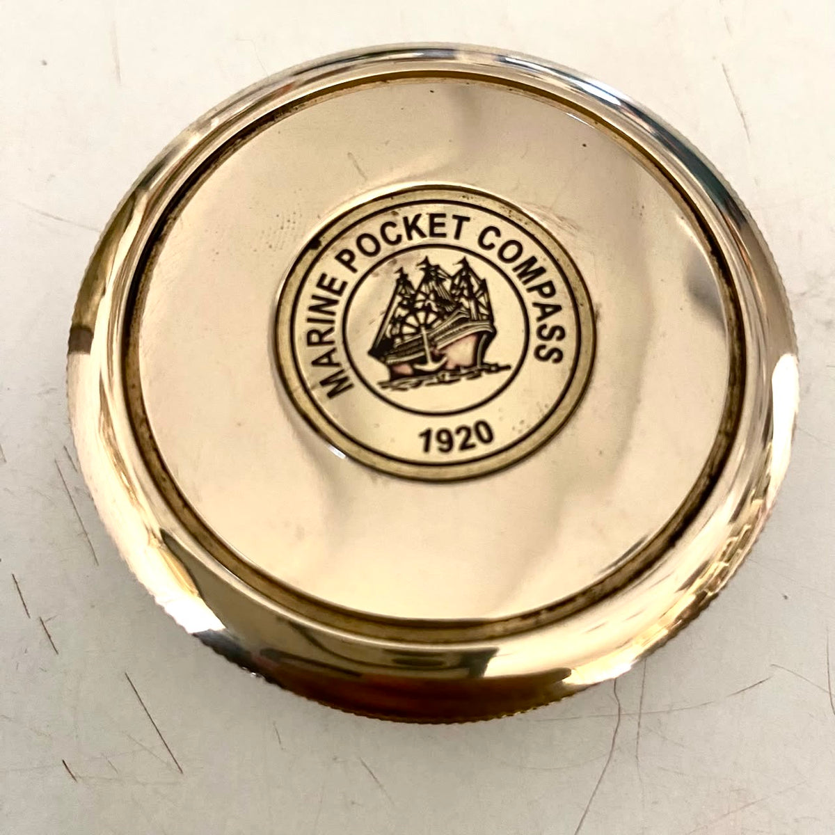 Brass Compass Vintage Nautical Collection Directions Vastu From Tamrapatra - Tamrapatra