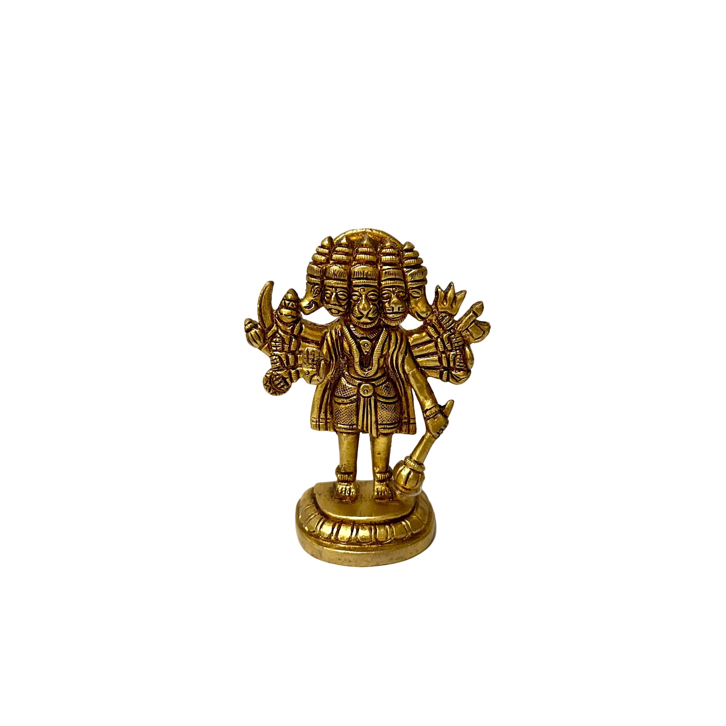 Lord Hanuman Brass Statue 'Companion Of God Rama' New Designs Tamrapatra