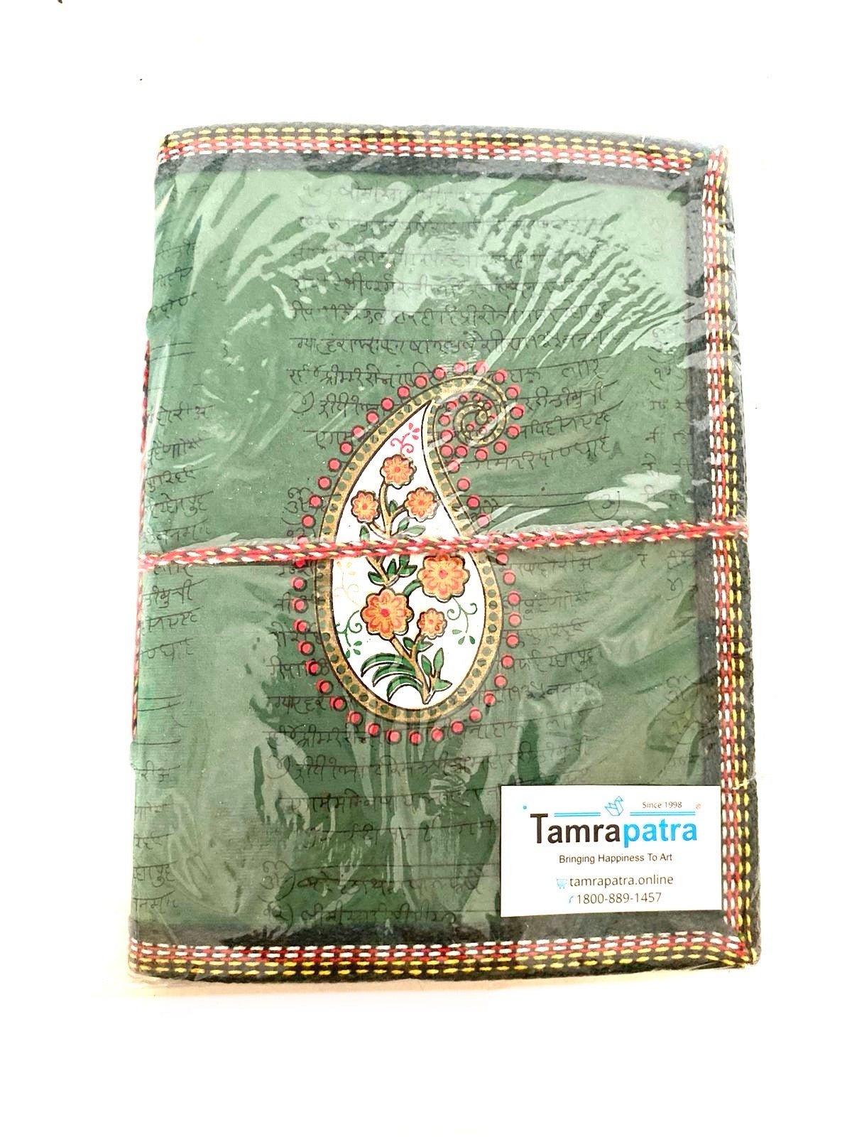 Indian Handcrafted Books Diary Recycled Handmade Paper Size XL Tamrapatra