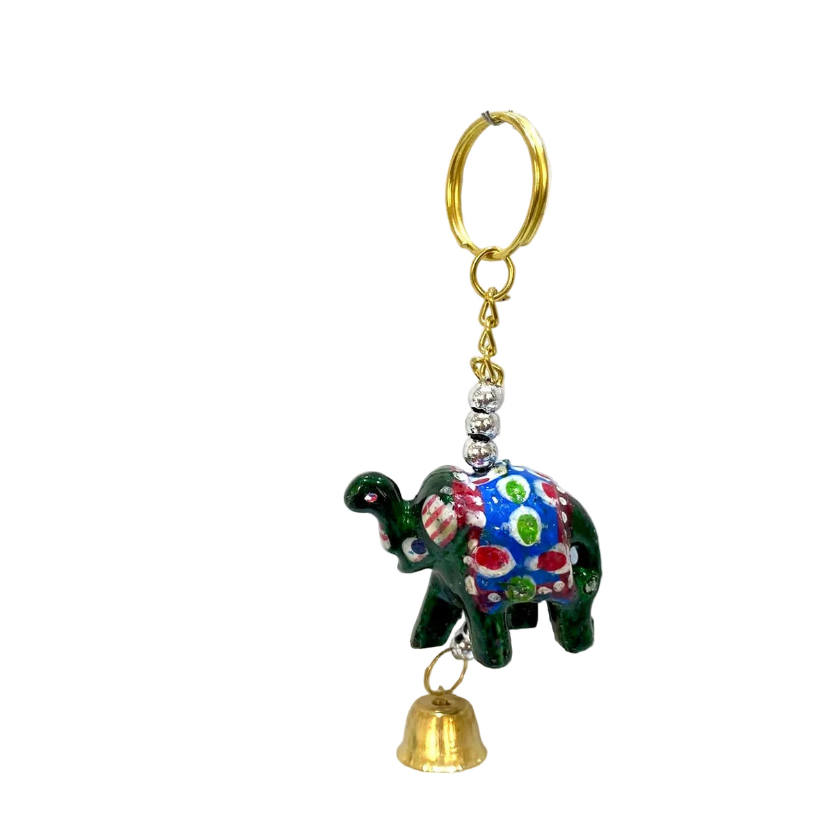 Key Chain Elephant In Various Shades Handcrafted Design Exclusive By Tamrapatra