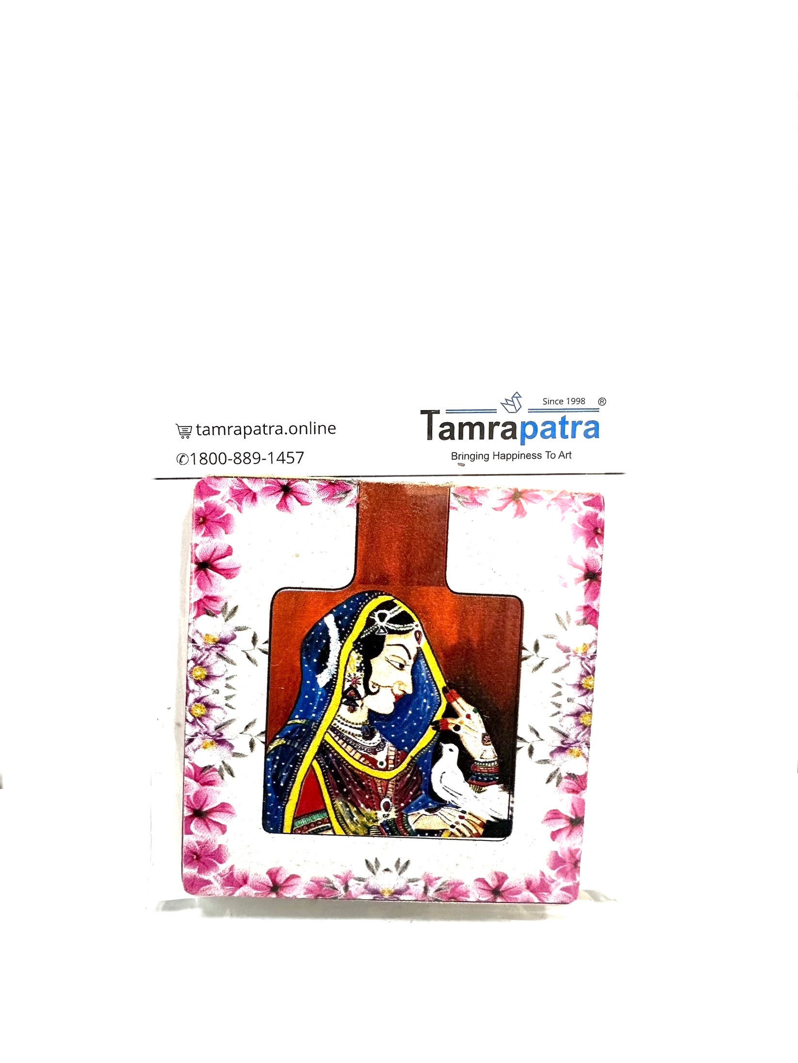 Pocket Mirror Miniature Hand Painting Fashion Accessories By Tamrapatra