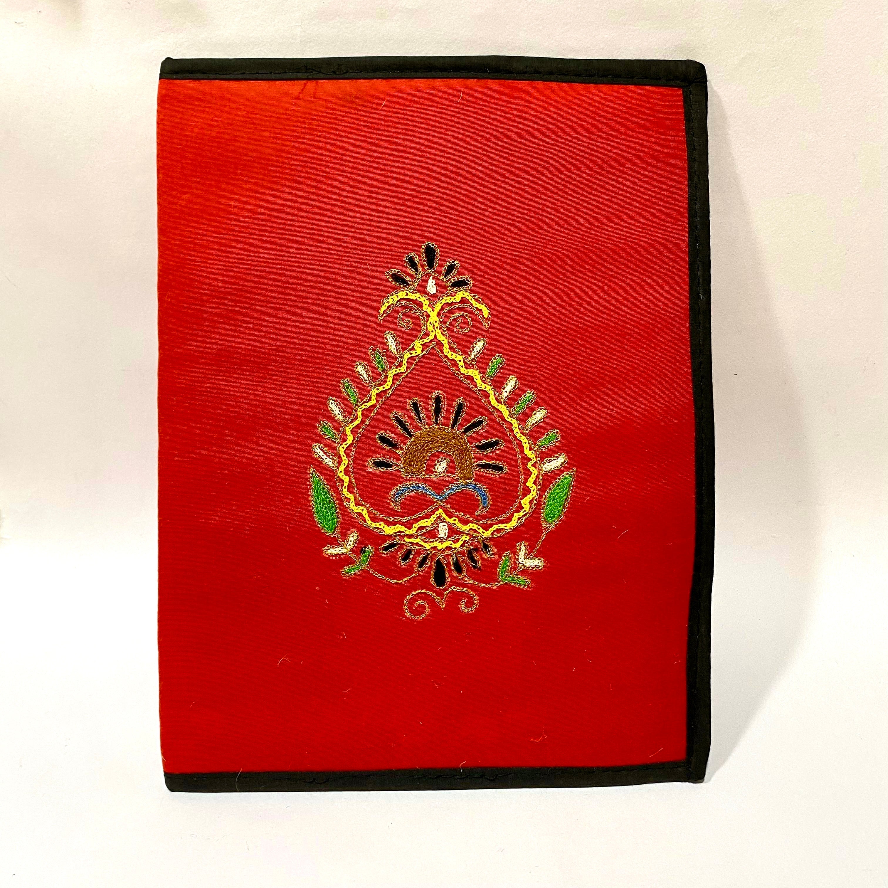 Embroidery Handmade Files To Store Documents Ethnic Collection By Tamrapatra