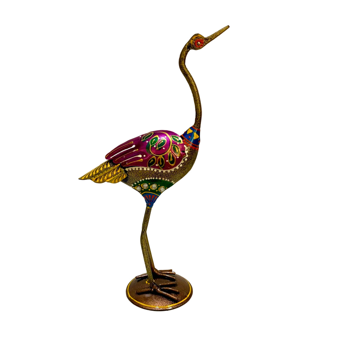 Metal Deer Crane Pair Exclusive Range Of Birds Home Décor Handcrafted By Tamrapatra