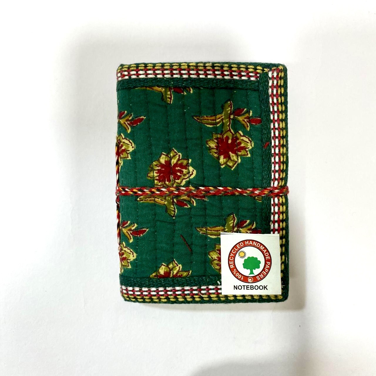 Cloth Wrapped Diary Eco Friendly Gifts Souvenir Pocket Size From Tamrapatra
