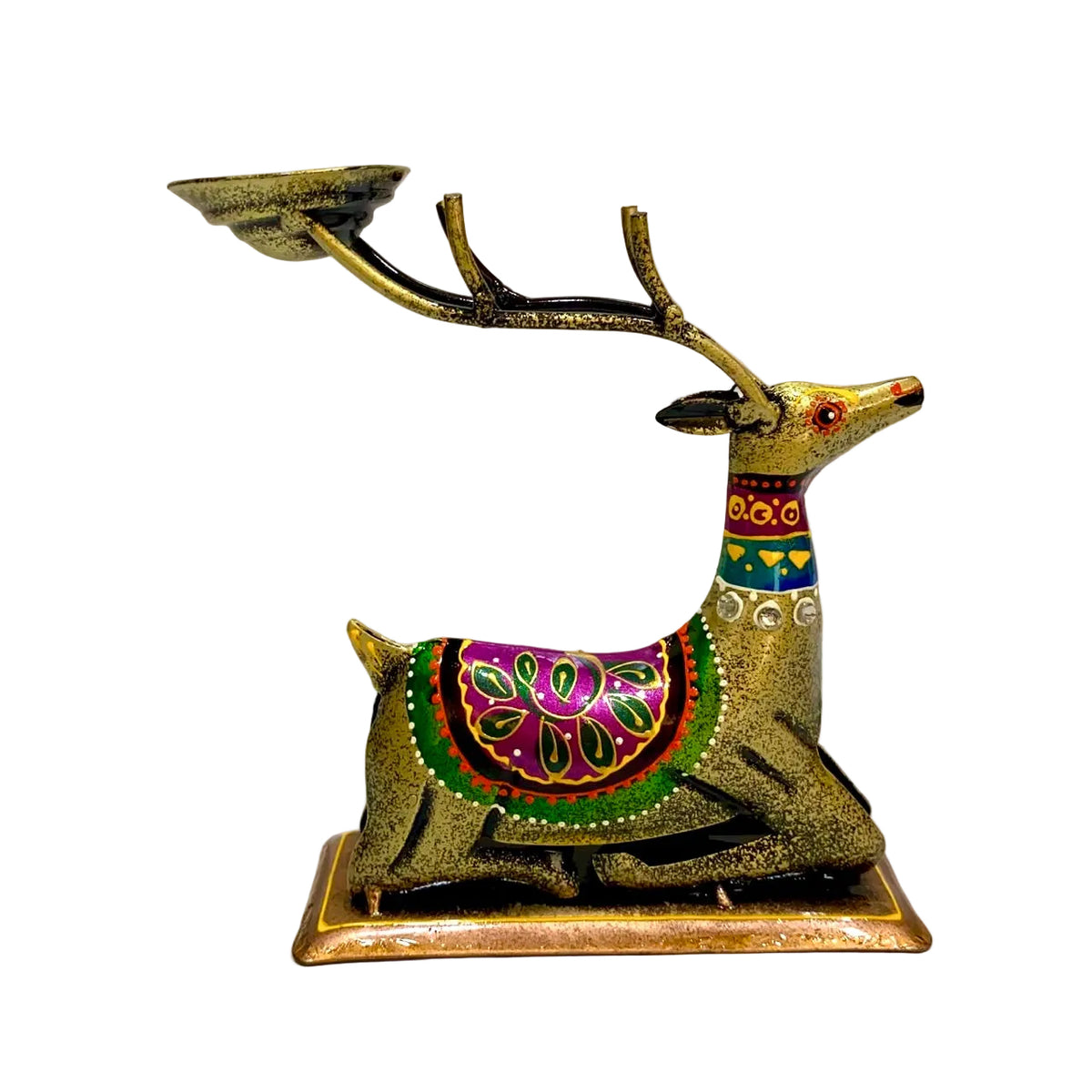 Metal Deer Crane Pair Exclusive Range Of Birds Home Décor Handcrafted By Tamrapatra