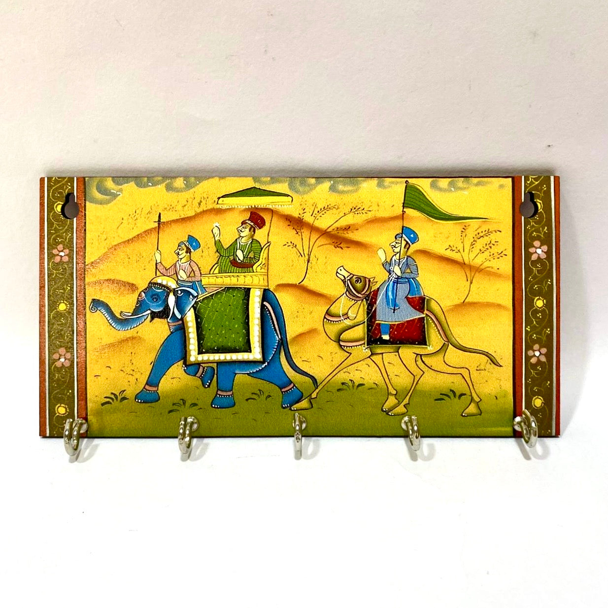 Various Concepts Of Indian Heritage Key Holders Collection MDF From Tamrapatra