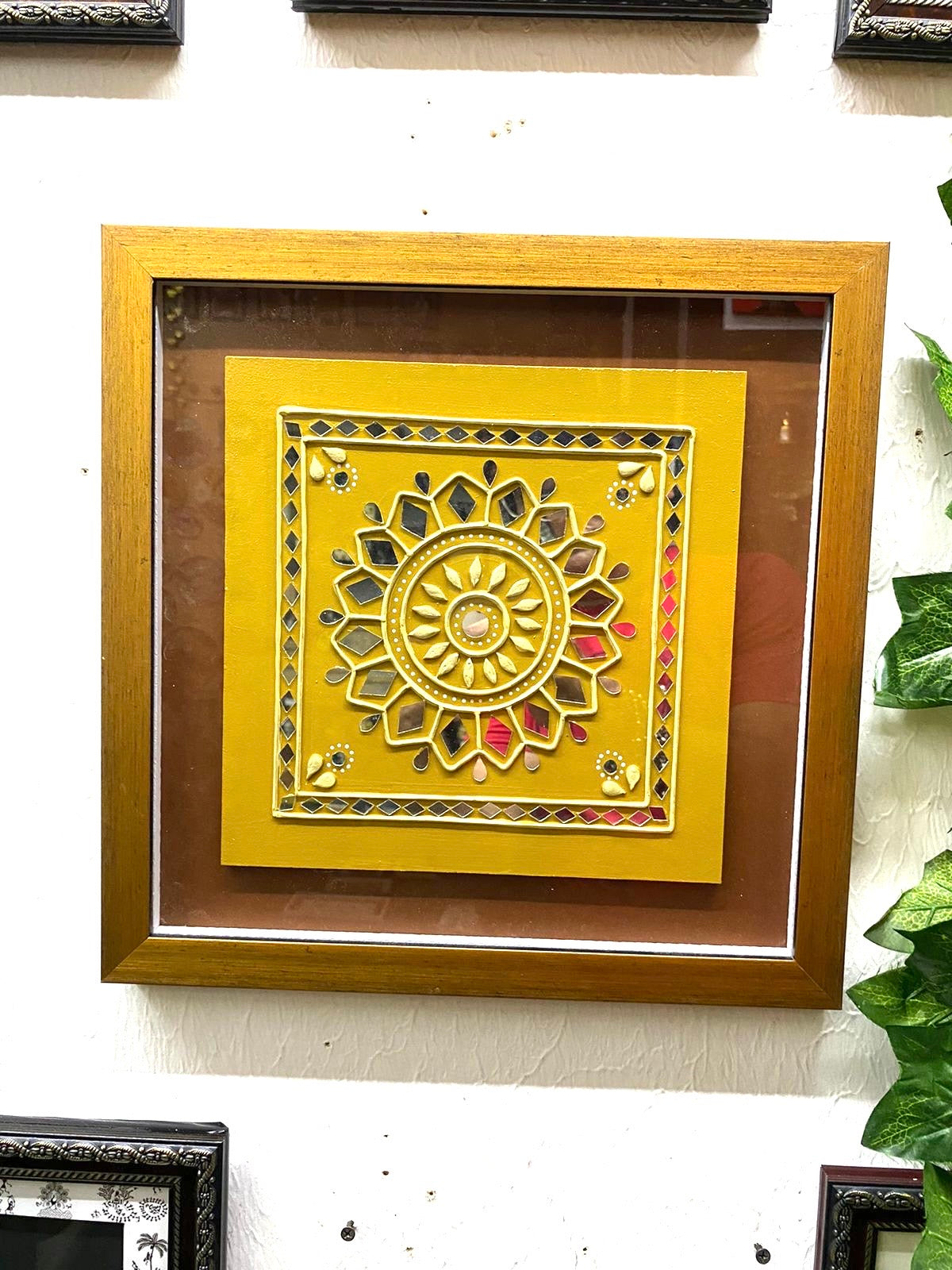 Lippan Art Frames Handmade Mud Work By Indian Artisans Best Designs Tamrapatra