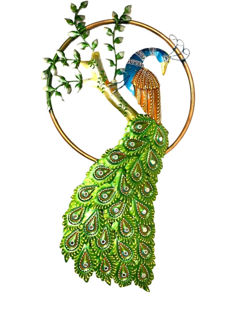 Wall Ring Peacock Wall Décor Metal Artwork Home Design Ideas By Tamrapatra