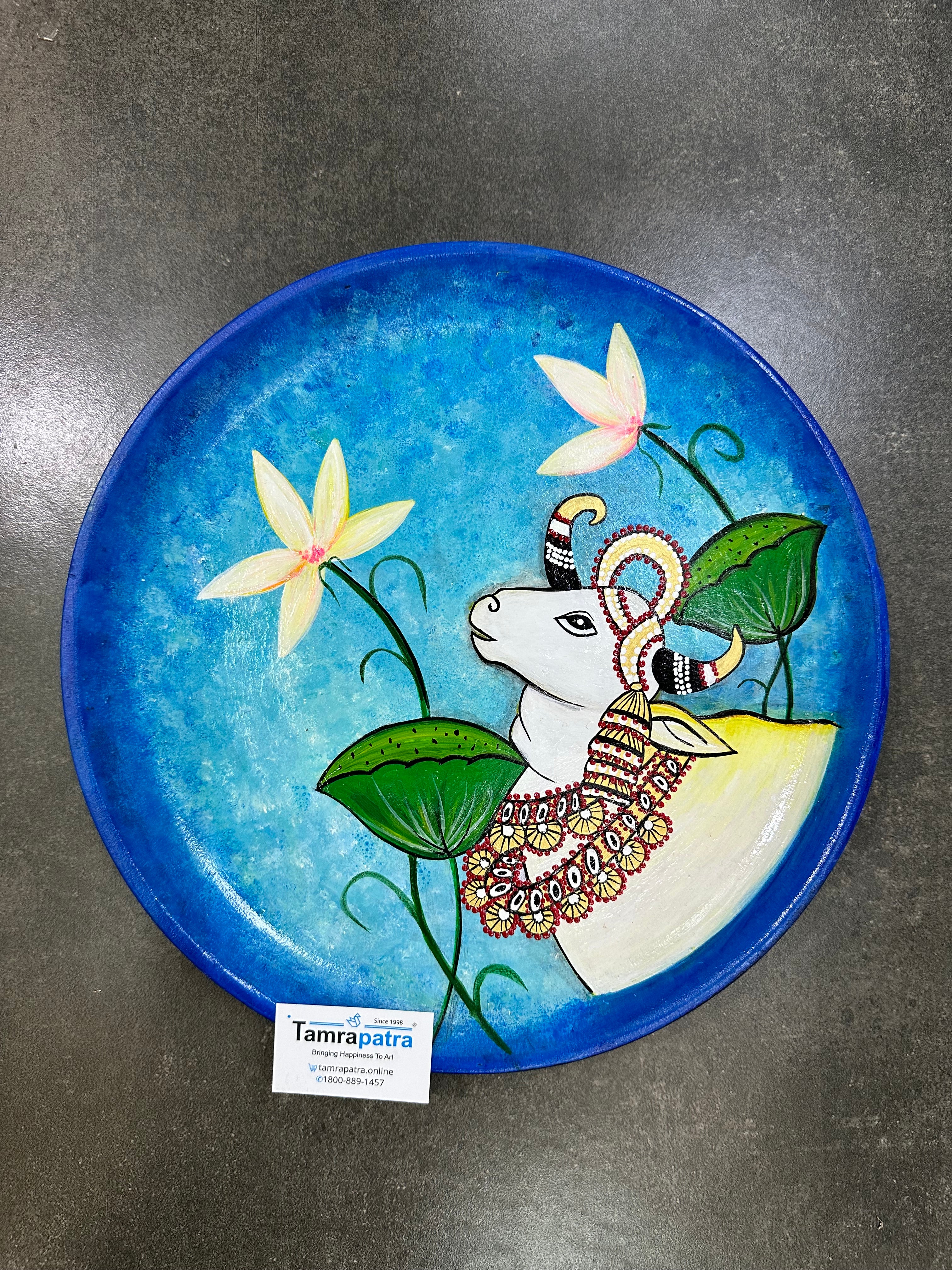 The One In Many Designer Plates To Decorate Your Walls Terracotta From Tamrapatra