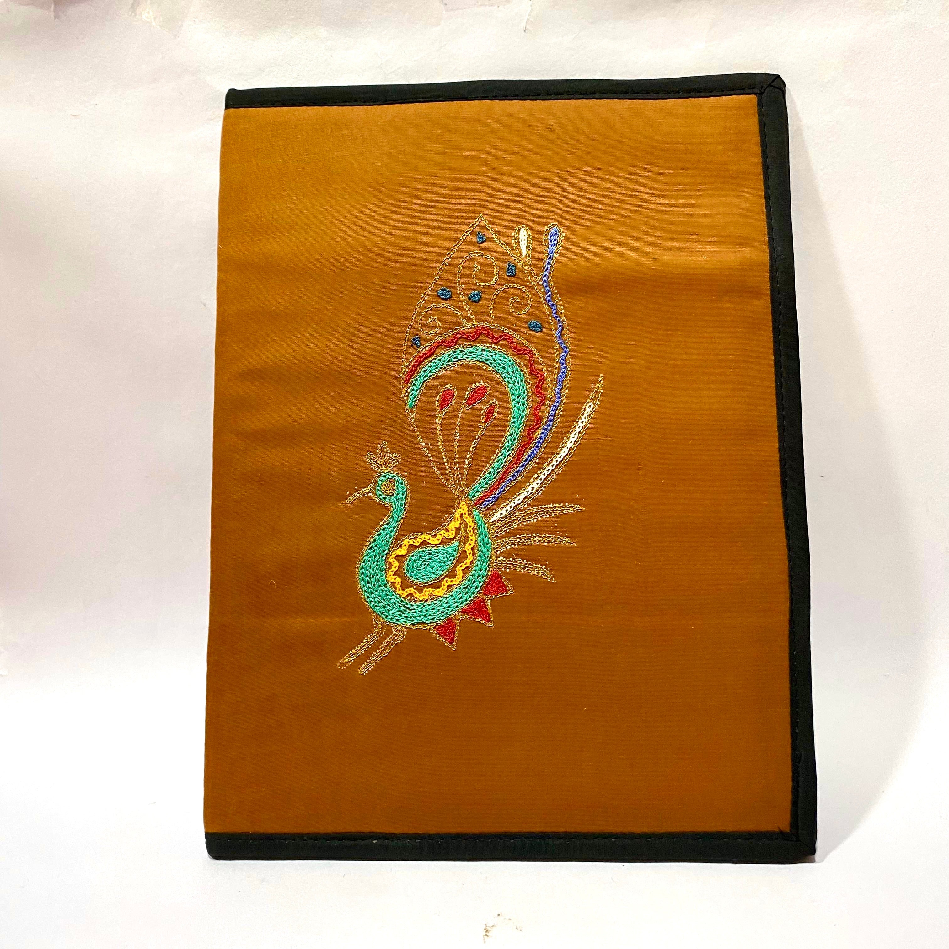 Embroidery Handmade Files To Store Documents Ethnic Collection By Tamrapatra