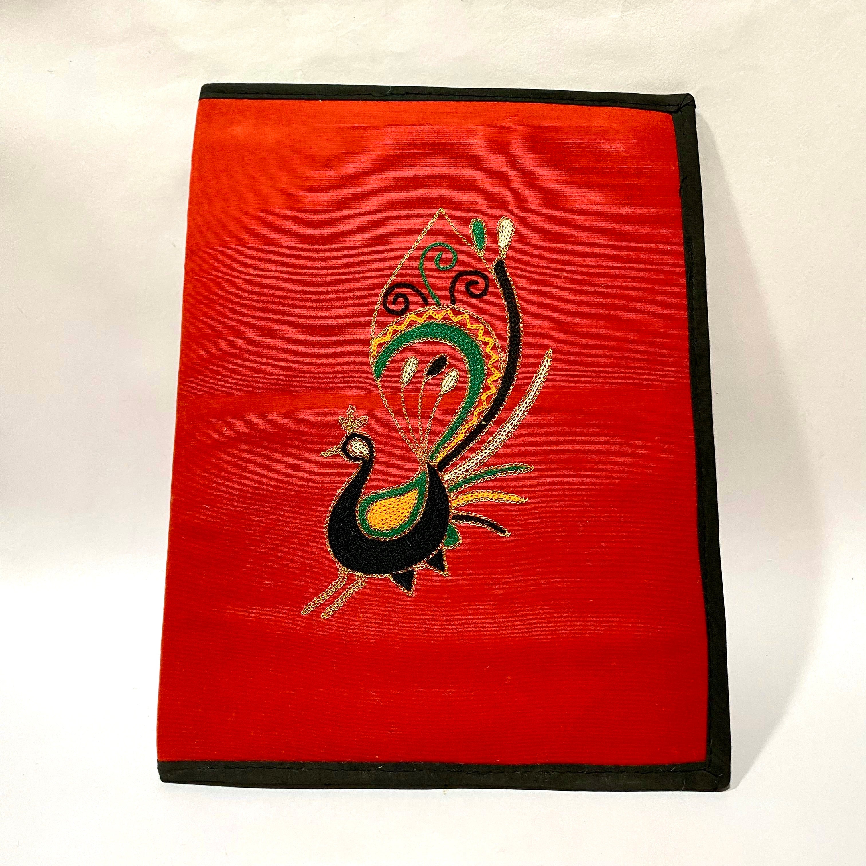 Embroidery Handmade Files To Store Documents Ethnic Collection By Tamrapatra