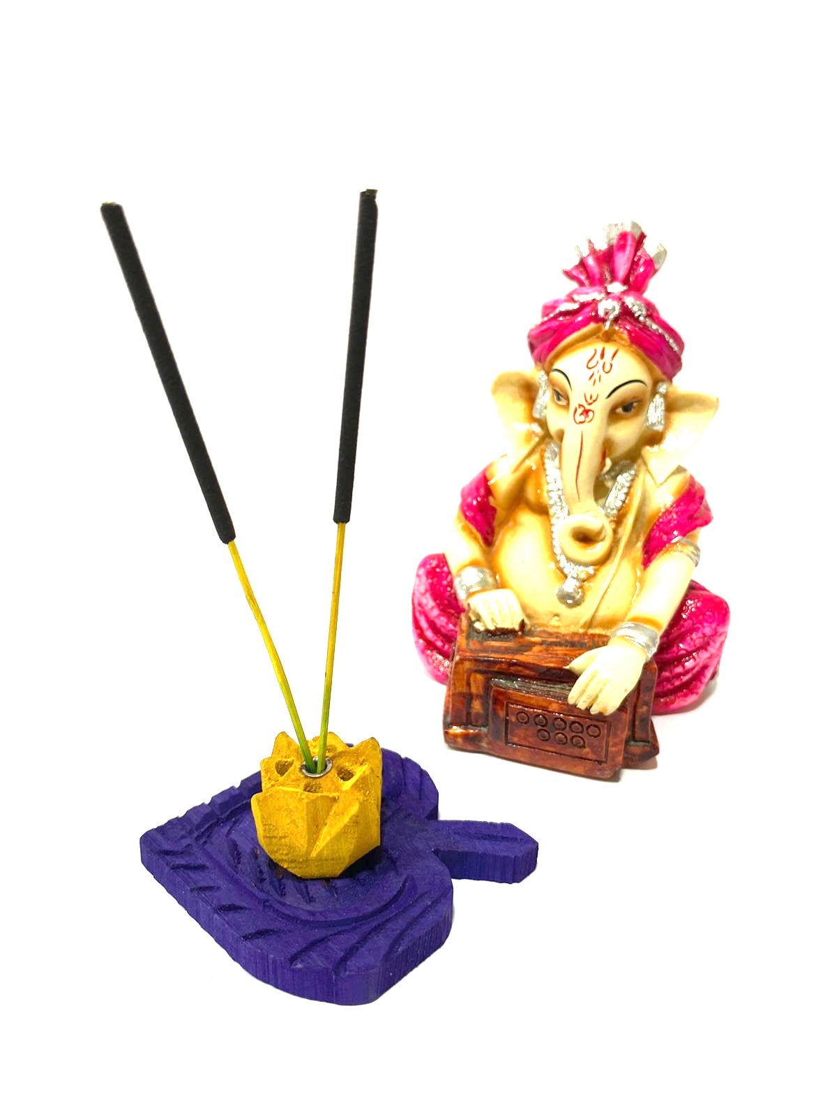 Wood Leaf Incense Stick in Various Color Options Pooja Accessories From Tamrapatra