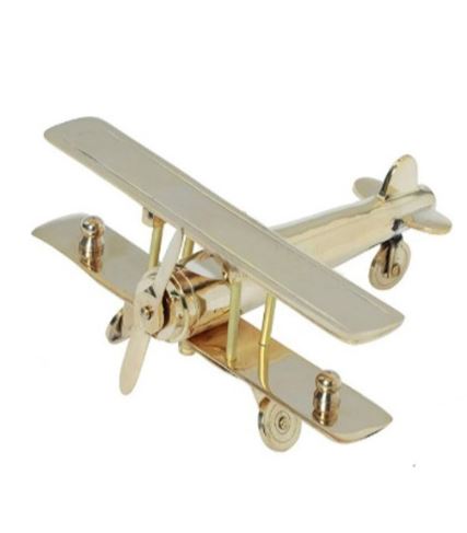 Brass Aero Plane Jet Masterpiece Limited Stock Collectible Handmade By Tamrapatra