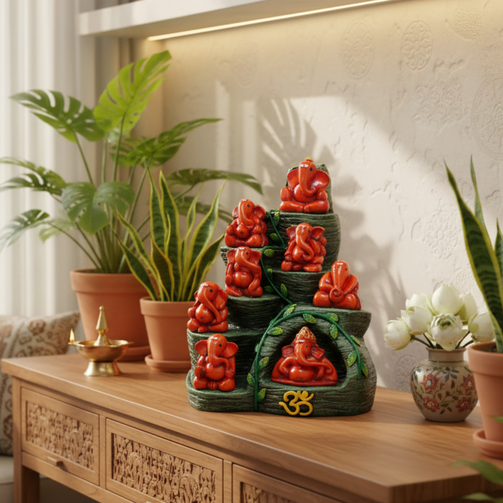 Ashtavinayaka Ganesha Big Sculpture Statue Resin idols New Arrival At Tamrapatra