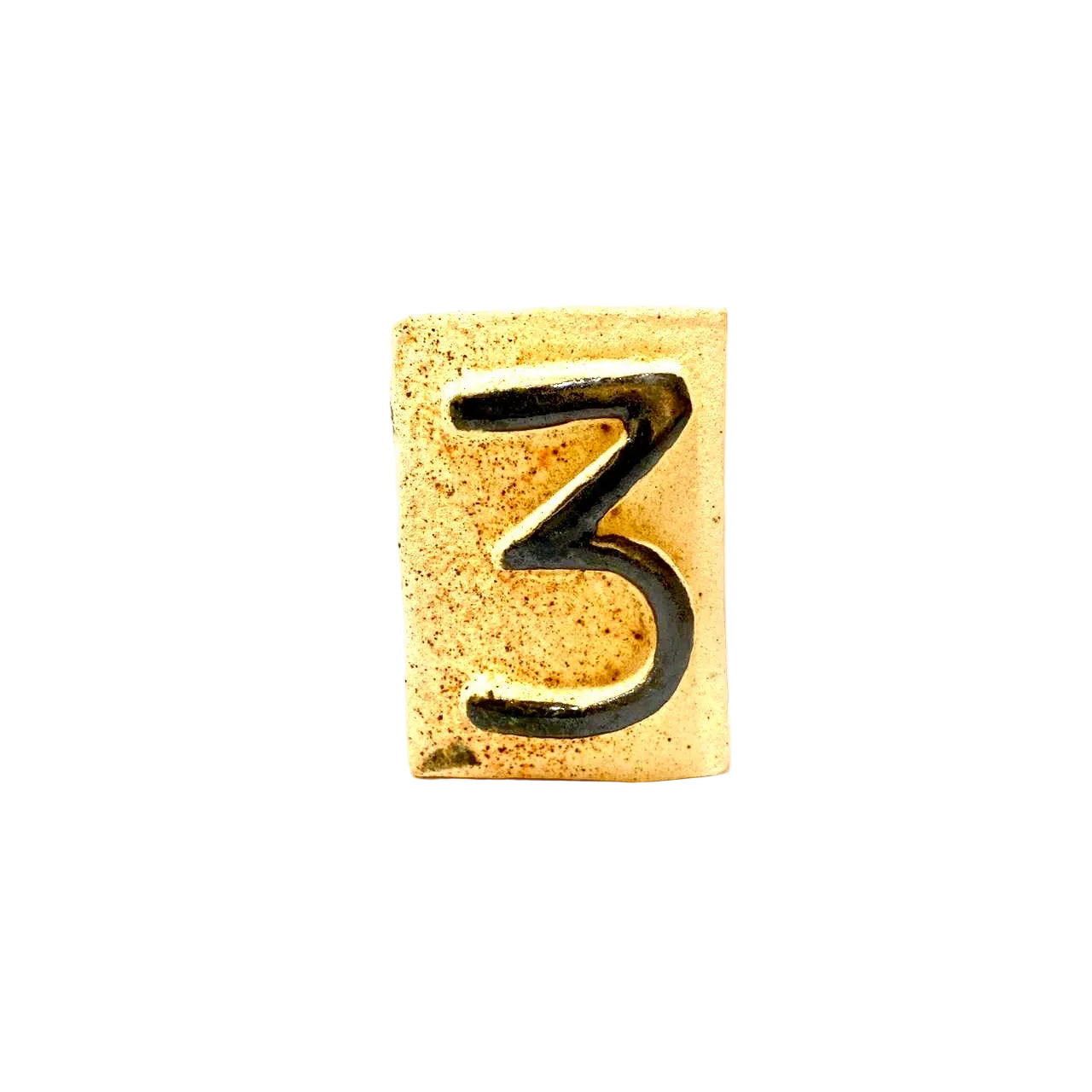 Alphabets Numbers Fillers For Ceramic Name Plate Handcrafted From Tamrapatra - Tamrapatra