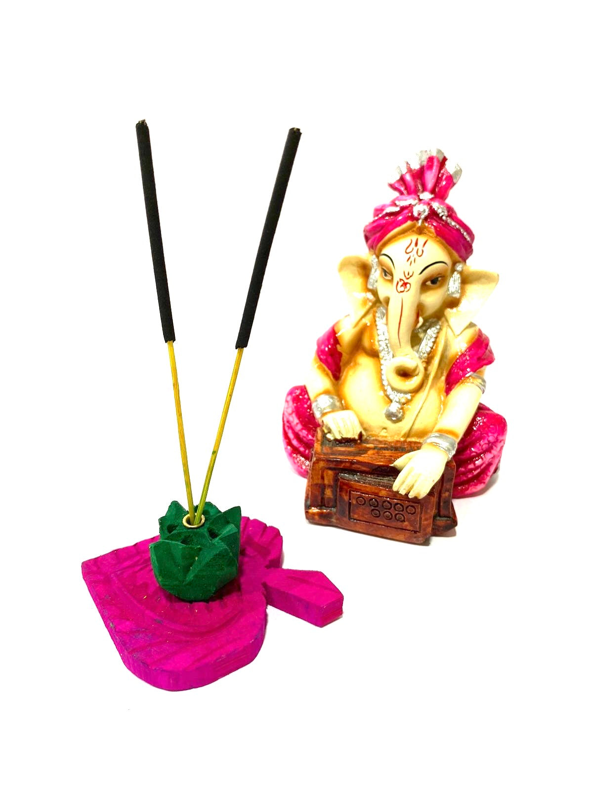 Wood Leaf Incense Stick in Various Color Options Pooja Accessories From Tamrapatra