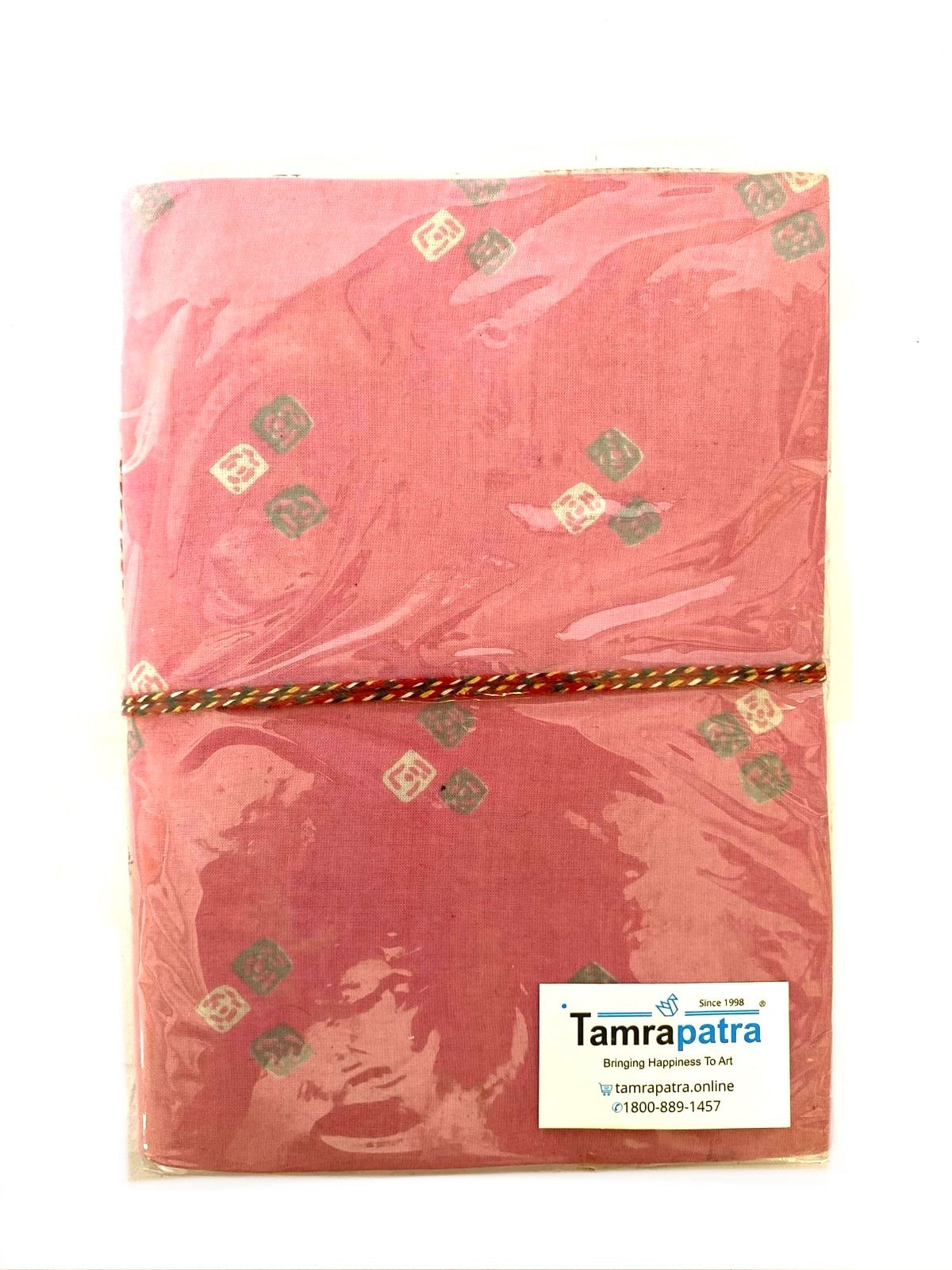 Handmade Paper Diary Gifting Collection Floral Cloth Painting XL Tamrapatra