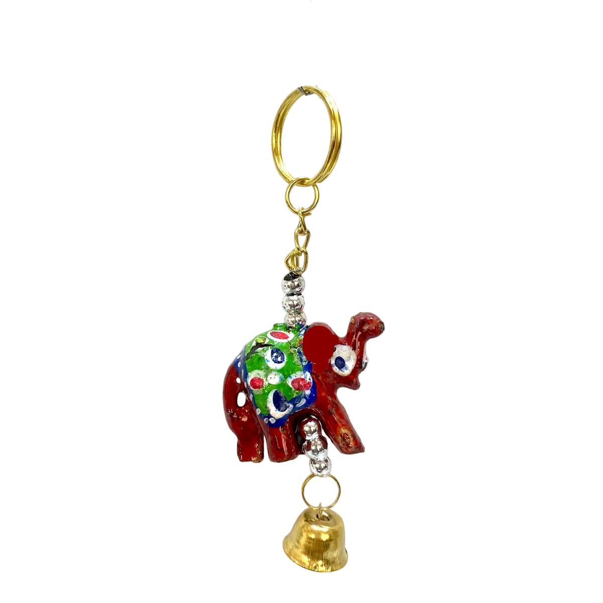 Key Chain Elephant In Various Shades Handcrafted Design Exclusive By Tamrapatra