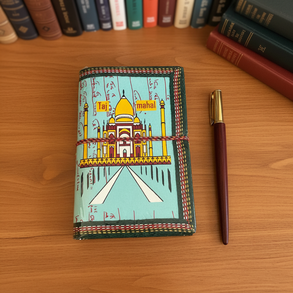 Various Design & Shades Diary In Medium Handcrafted Recycled Paper By Tamrapatra
