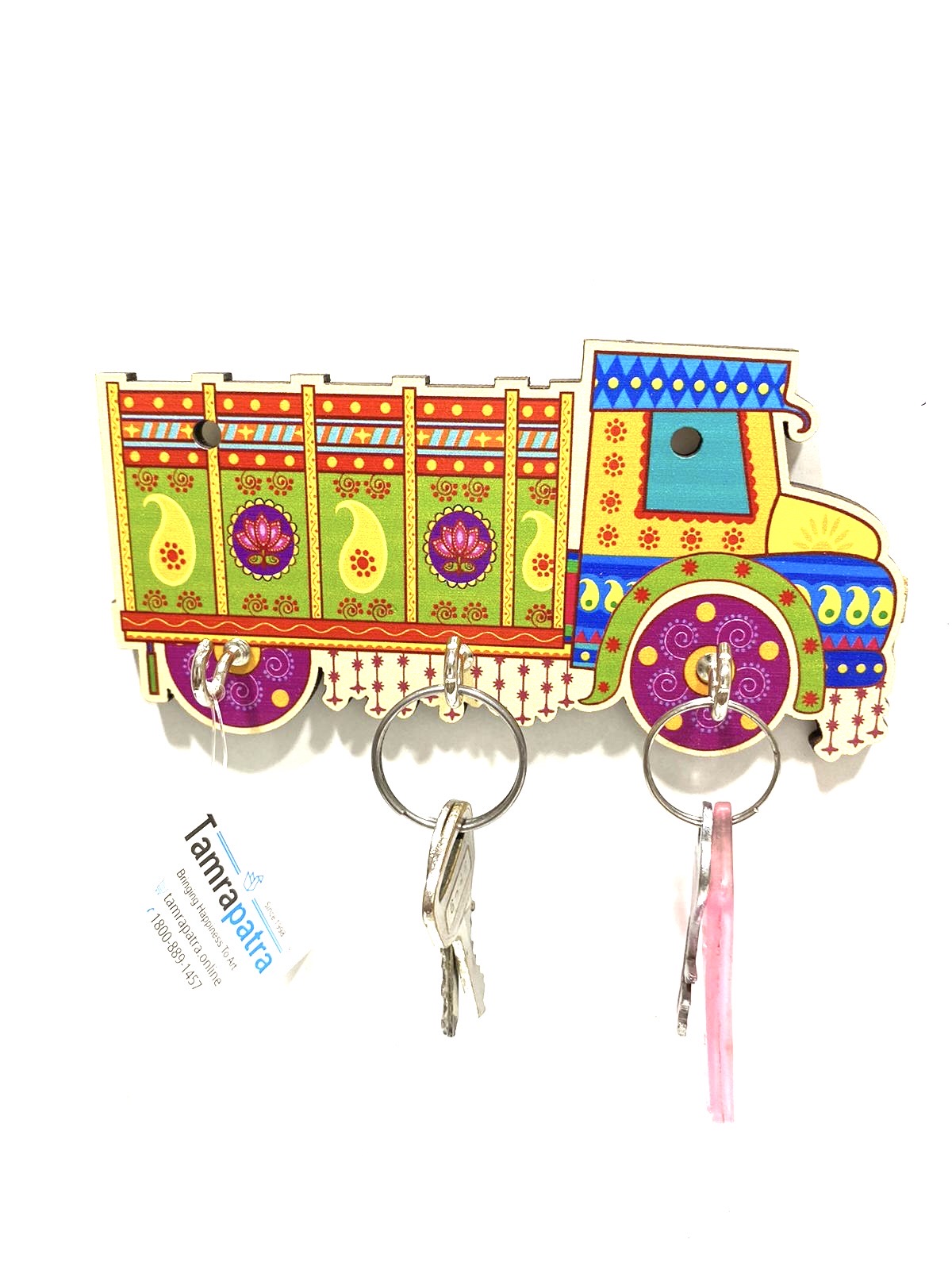 Various Concepts Of Indian Heritage Key Holders Collection MDF From Tamrapatra