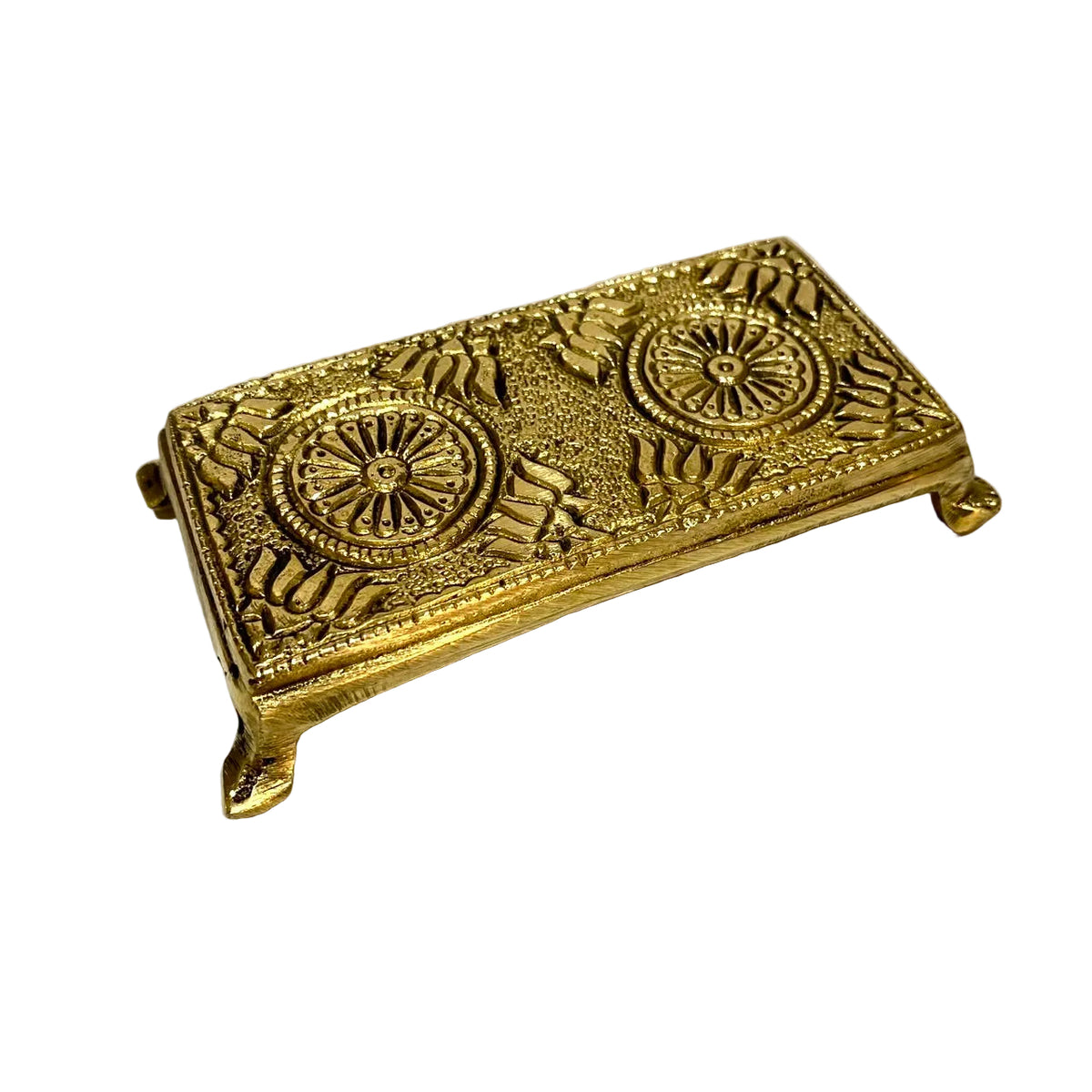 Brass Bajoth Chowki To Keep Idols Decoration Handcrafted Designer By Tamrapatra