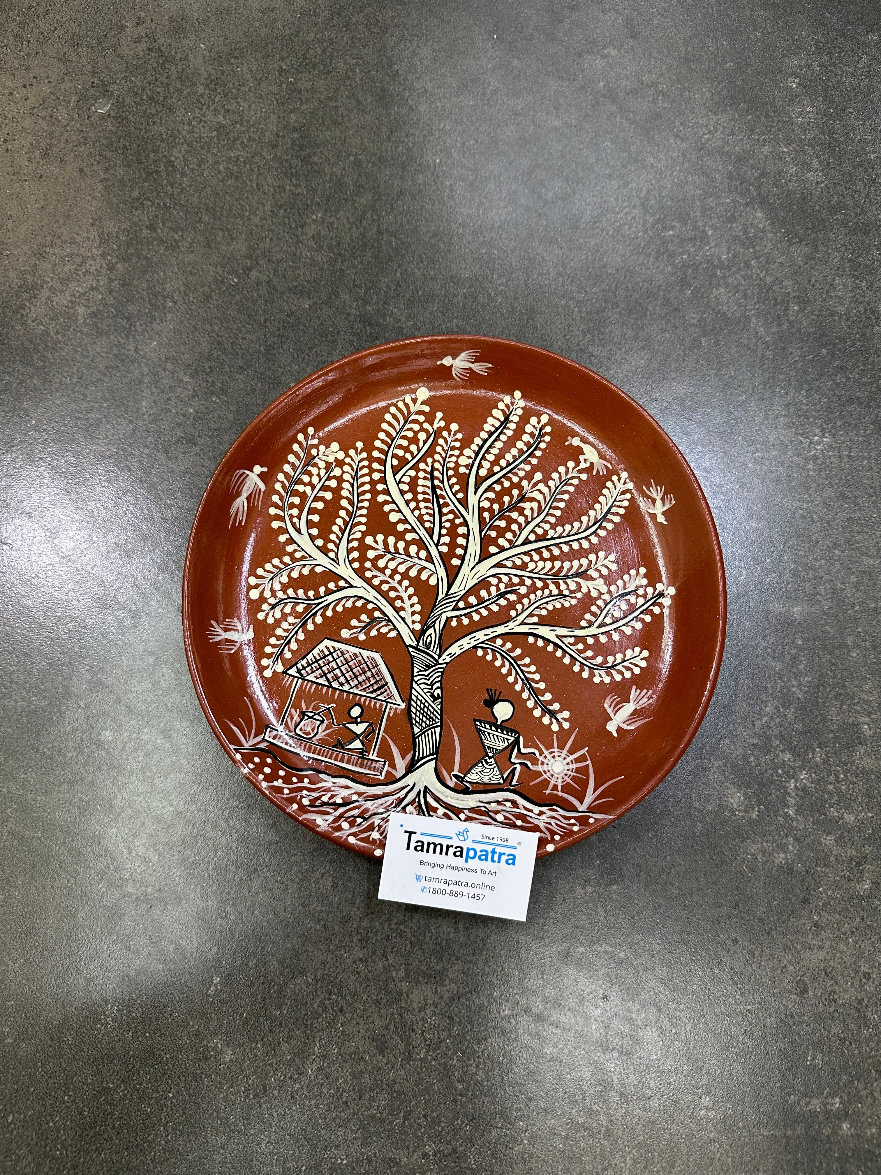 The One In Many Designer Plates To Decorate Your Walls Terracotta From Tamrapatra