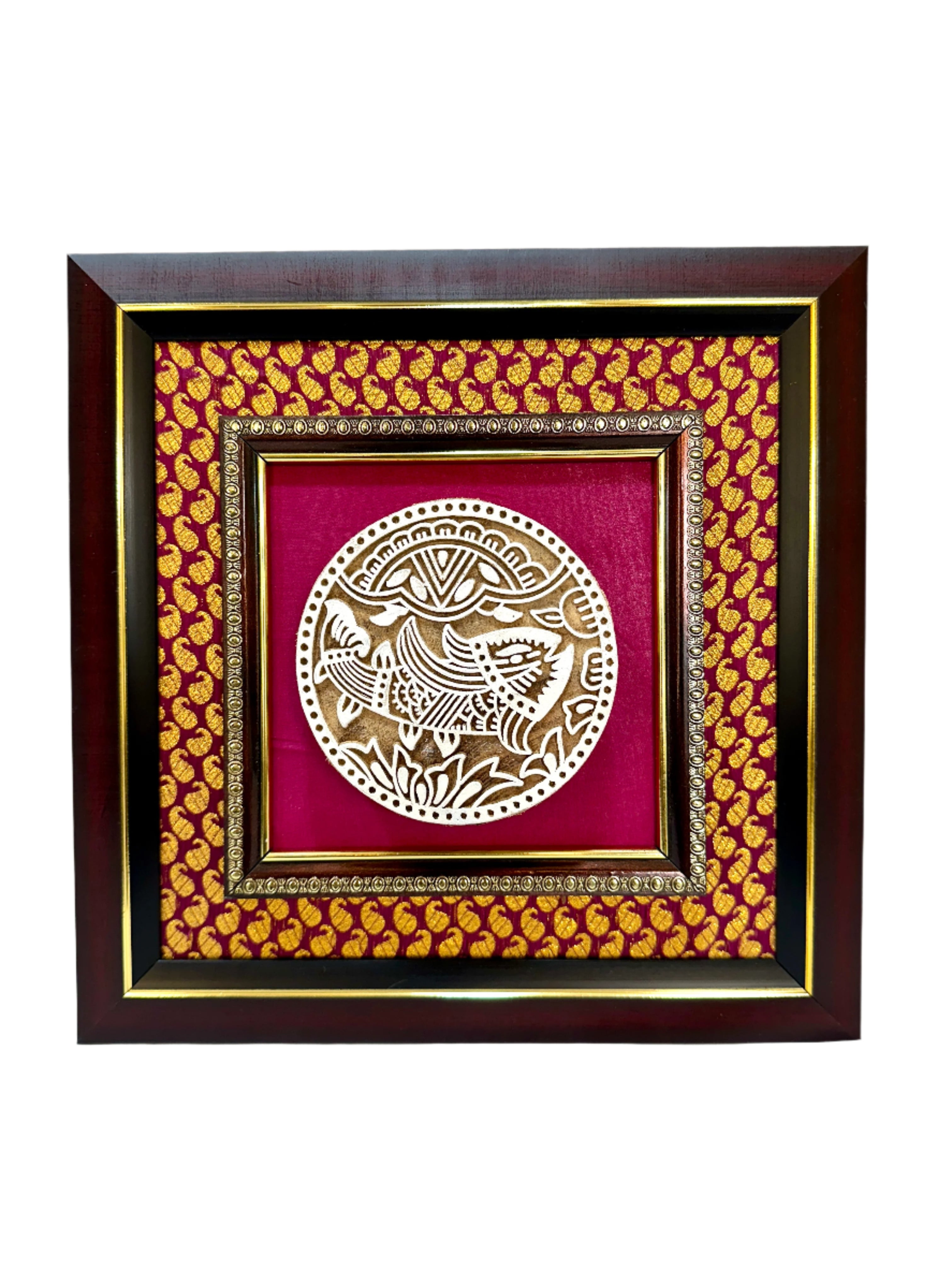 Wooden Block Frames In Intriguing Designs Wall Art Hangings From Tamrapatra