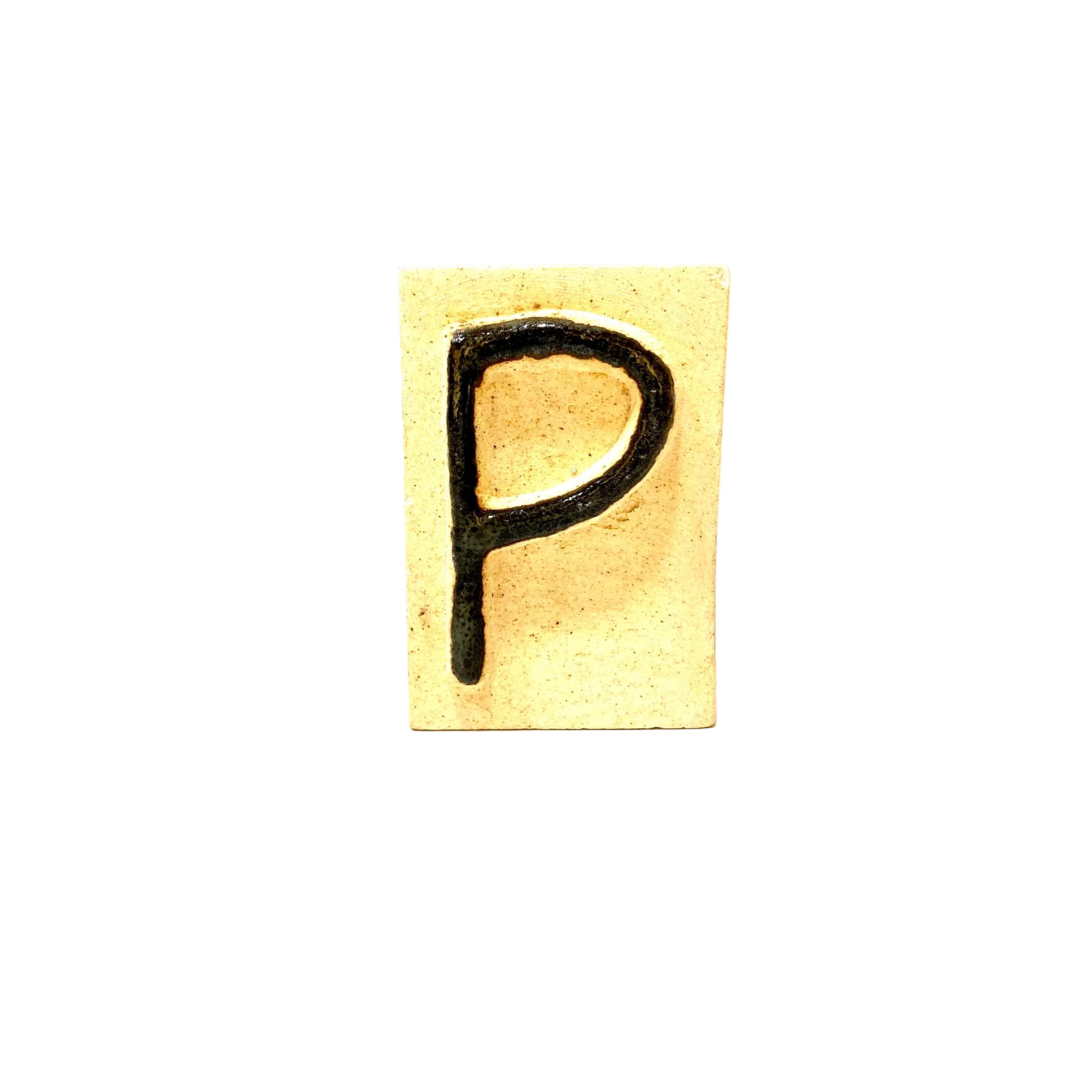 Alphabets Numbers Fillers For Ceramic Name Plate Handcrafted From Tamrapatra - Tamrapatra