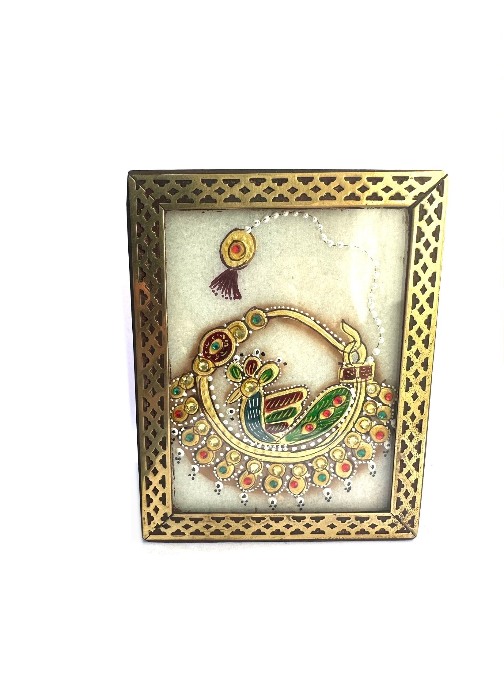 Marble Designer Royal Jewelry Wooden Box Storage Gifting's By Tamrapatra