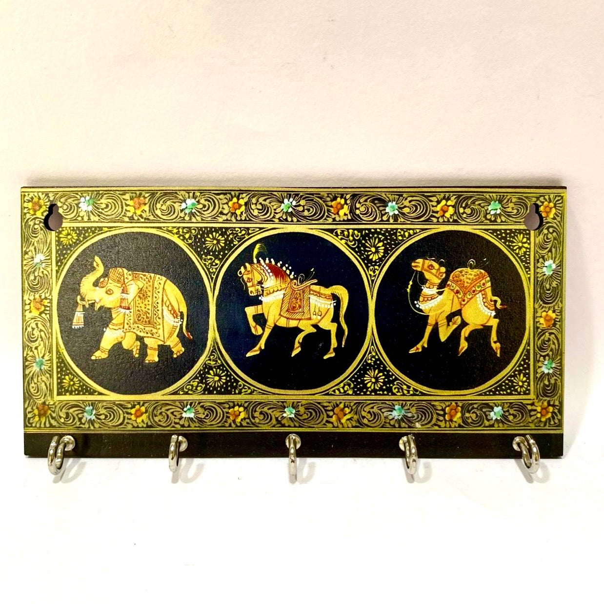 Various Concepts Of Indian Heritage Key Holders Collection MDF From Tamrapatra