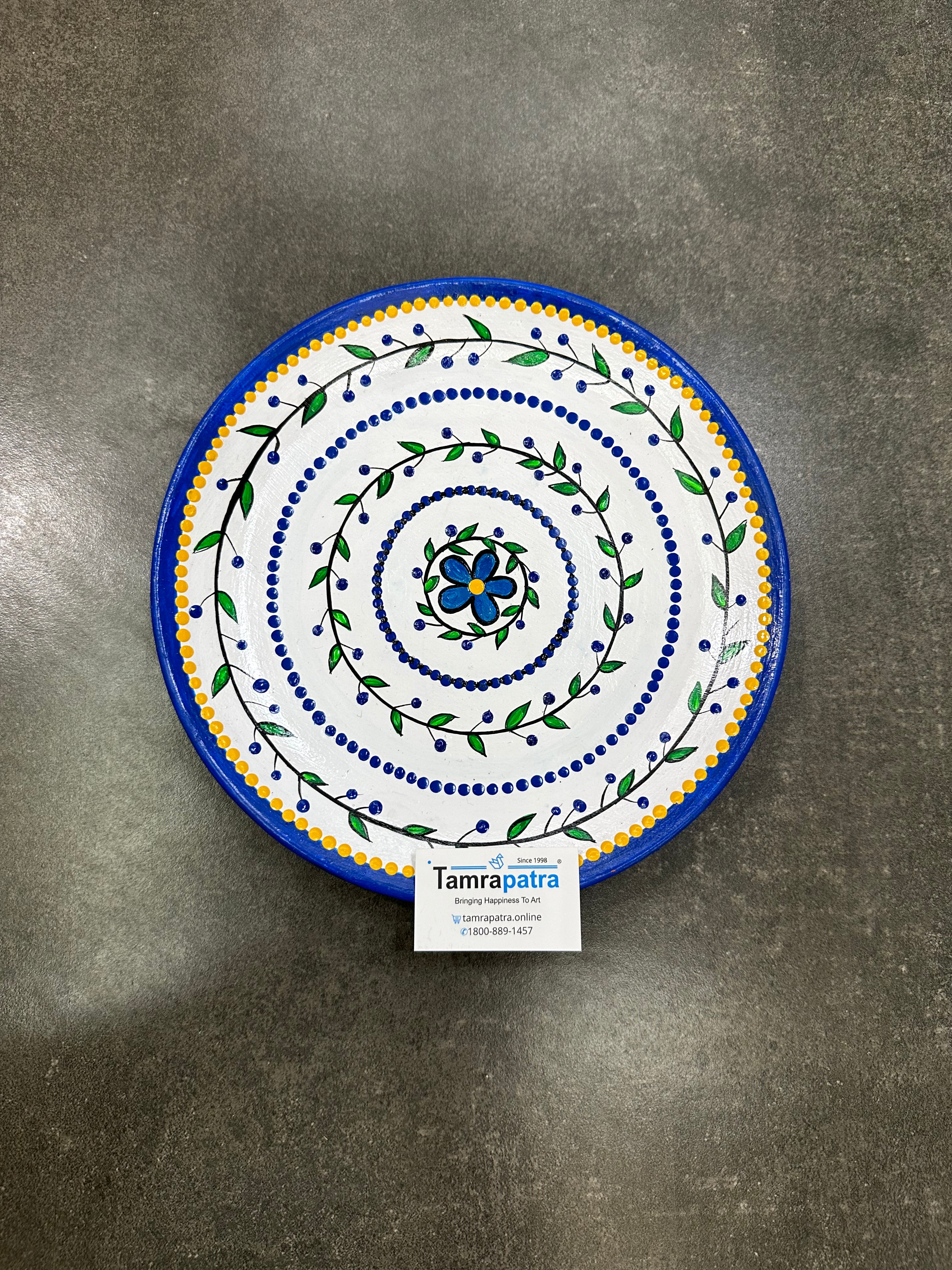 The One In Many Designer Plates To Decorate Your Walls Terracotta From Tamrapatra