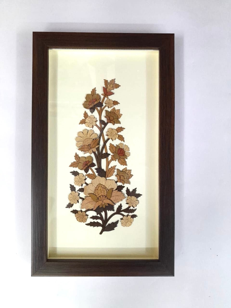 3D Wooden Art Frame Handcrafted Floral Themes Suits Every Corner By Tamrapatra