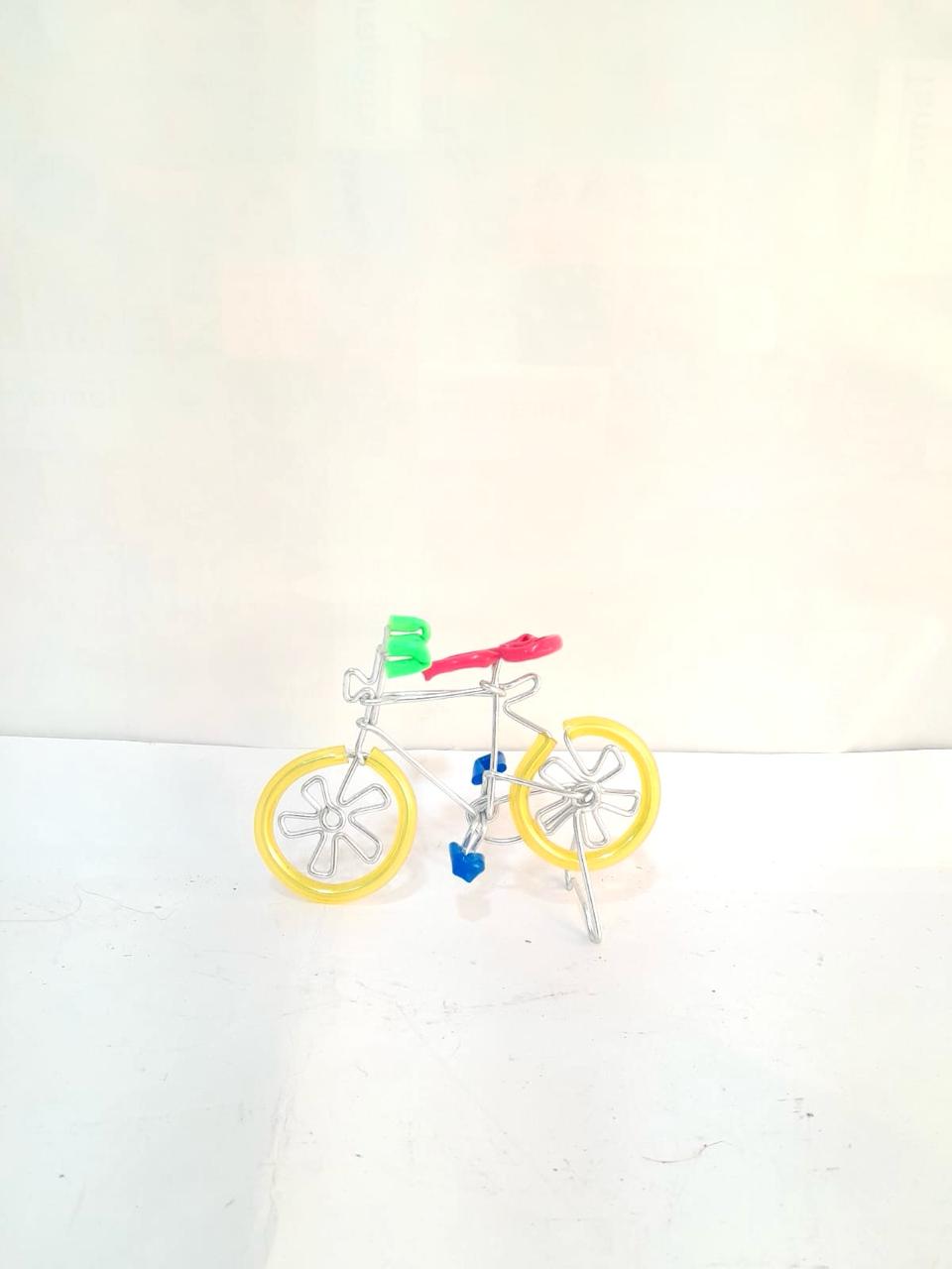 Vintage Cycle In Metal Multicolor Fusion The Collector's Choice By Tamrapatra