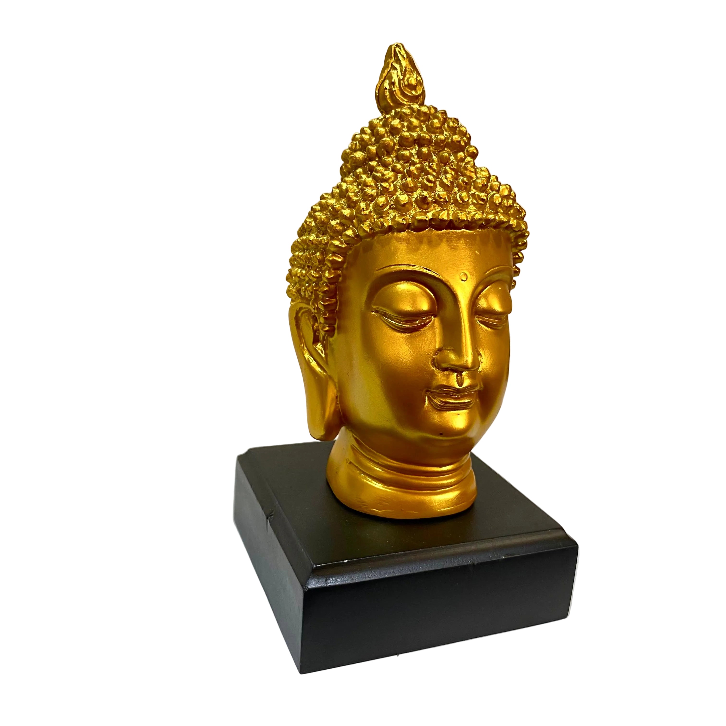 Buddha Face In Various Shades Detailed Indian Craftsmanship Only By Tamrapatra - Tamrapatra